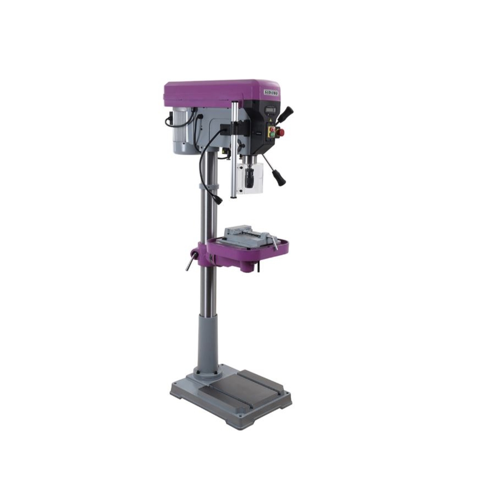 Perceuse sur colonne EXPERT 30 PC pour perçage à sec des métaux, plastiques et bois SIDAMO - 20502105