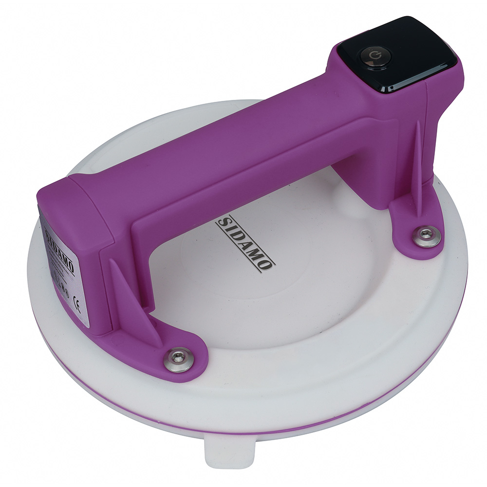 Ventouse à pompe électrique pro grip E-B D.200MM capacité 140KG anti trace - SIDAMO - 21255151