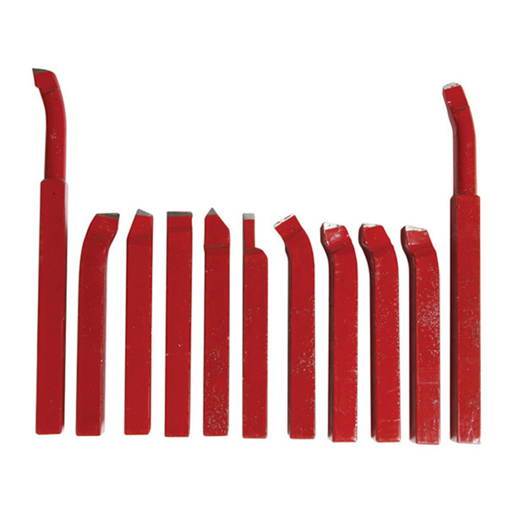 Jeu de 11 outils de coupe pour accessoire de tours à métaux SIDAMO - 21398116
