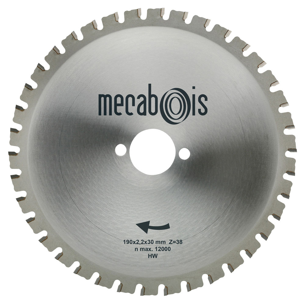 LAME CARBURE MAXIMETAUX 190X2.2X30 - 38 DENTS SIDAMO - 280264