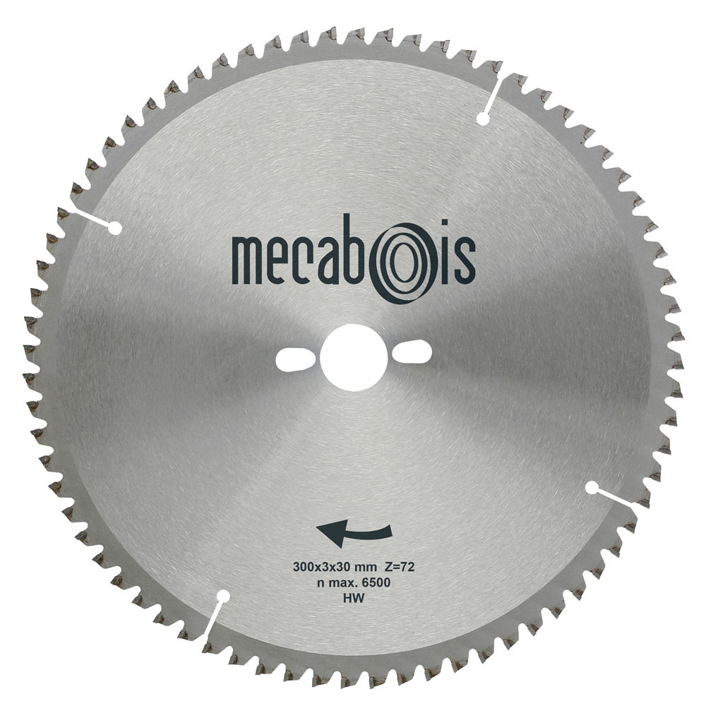 Lame de scie circulaire carbure NE 2 pour tronçonnage de profilés aluminium et métaux non ferreux SIDAMO - 290183
