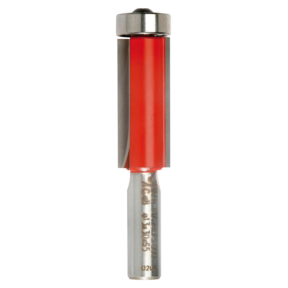 Fraise à affleurer droite CARBURE double coupe pour fraisage bois et dérivés SIDAMO - 612103