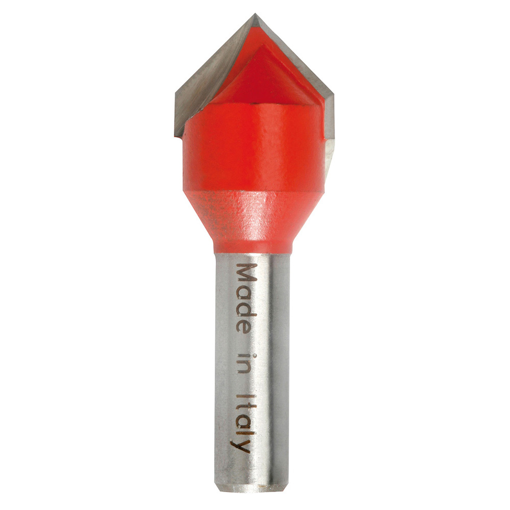 Fraise à rainurer double coupe CARBURE pour fraisage et mise à la forme de bois & dérivés SIDAMO - 650043
