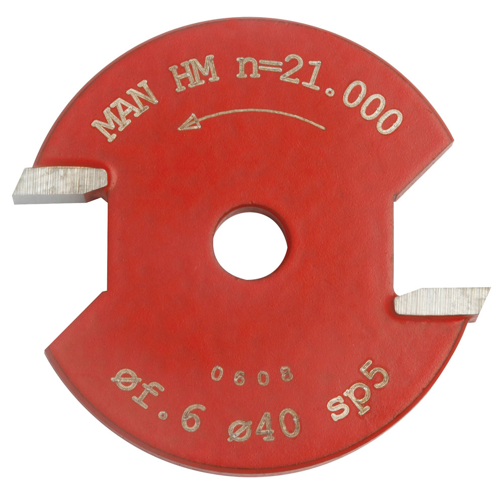 Fraise à rainurer CARBURE pour fraisage bois & dérivés SIDAMO - 680730