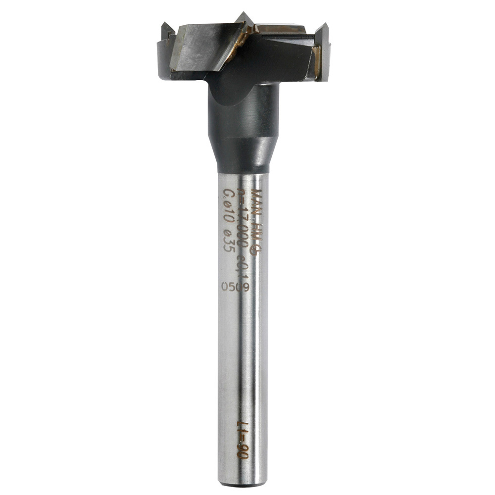 Mèche à façonner fond plat CARBURE pour perçage bois massif, aggloméré et panneaux stratifiés SIDAMO - 694053