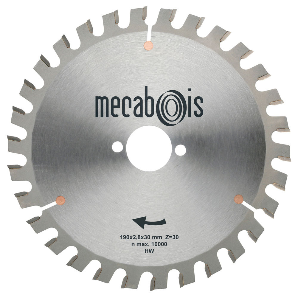 Lame de scie circulaire carbure Multicut pour tronçonnage bois, aggloméré, aluminium et plastique. SIDAMO - 905138