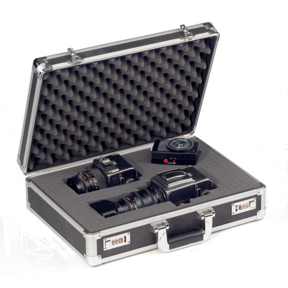 COFFRET ALUMINIUM SORI AVEC MOUSSE PRÉ-DÉCOUPÉE 355X325X135- 425805