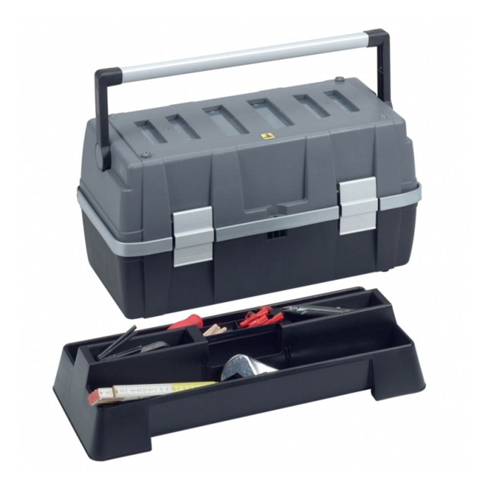 BOÎTES À  OUTILS SORI POLYPROPYLÈNE 485 X 225 X 130 NOIR/GRIS -457020