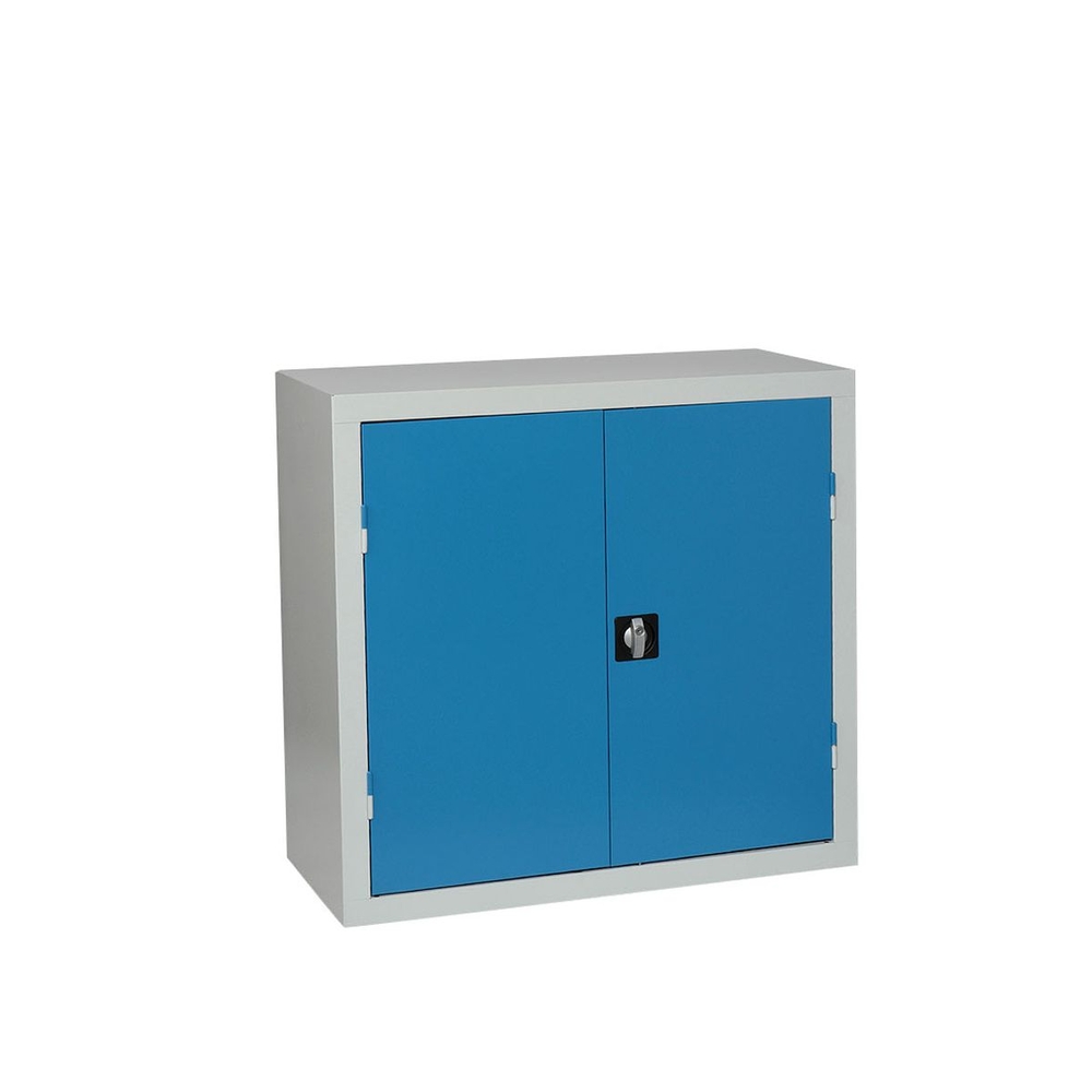 ARMOIRE BASSE 2 PORTES SORI 1000X1000X450 MULTI USAGES D' ATELIER ARMAPRO + 2 TABLETTES -754412