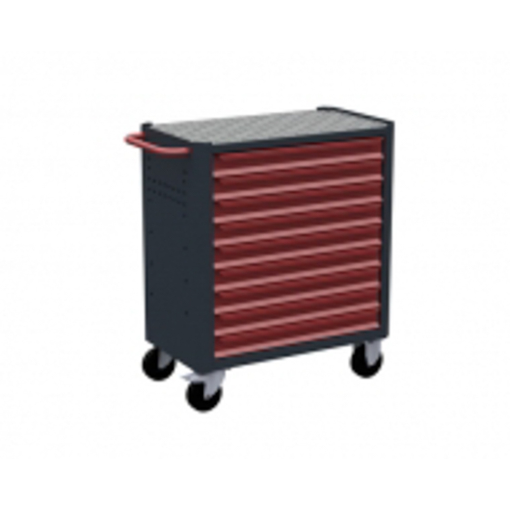 SERVANTE D'ATELIER SORI ROUGE 9 TIROIRS- 7900