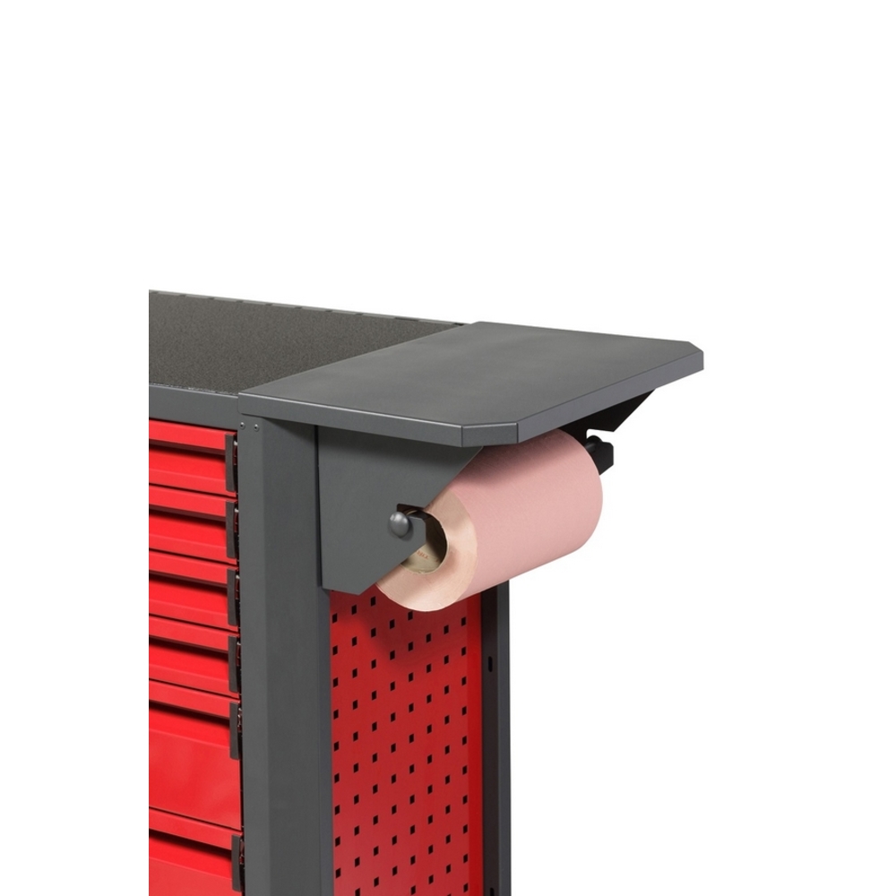 ALLONGE PLAN DE TRAVAIL SORI AVEC SUPPORT ESSUIE-TOUT POUR SERVANTE D'ATELIER PROSERV'PLUS 12000 -APT12000