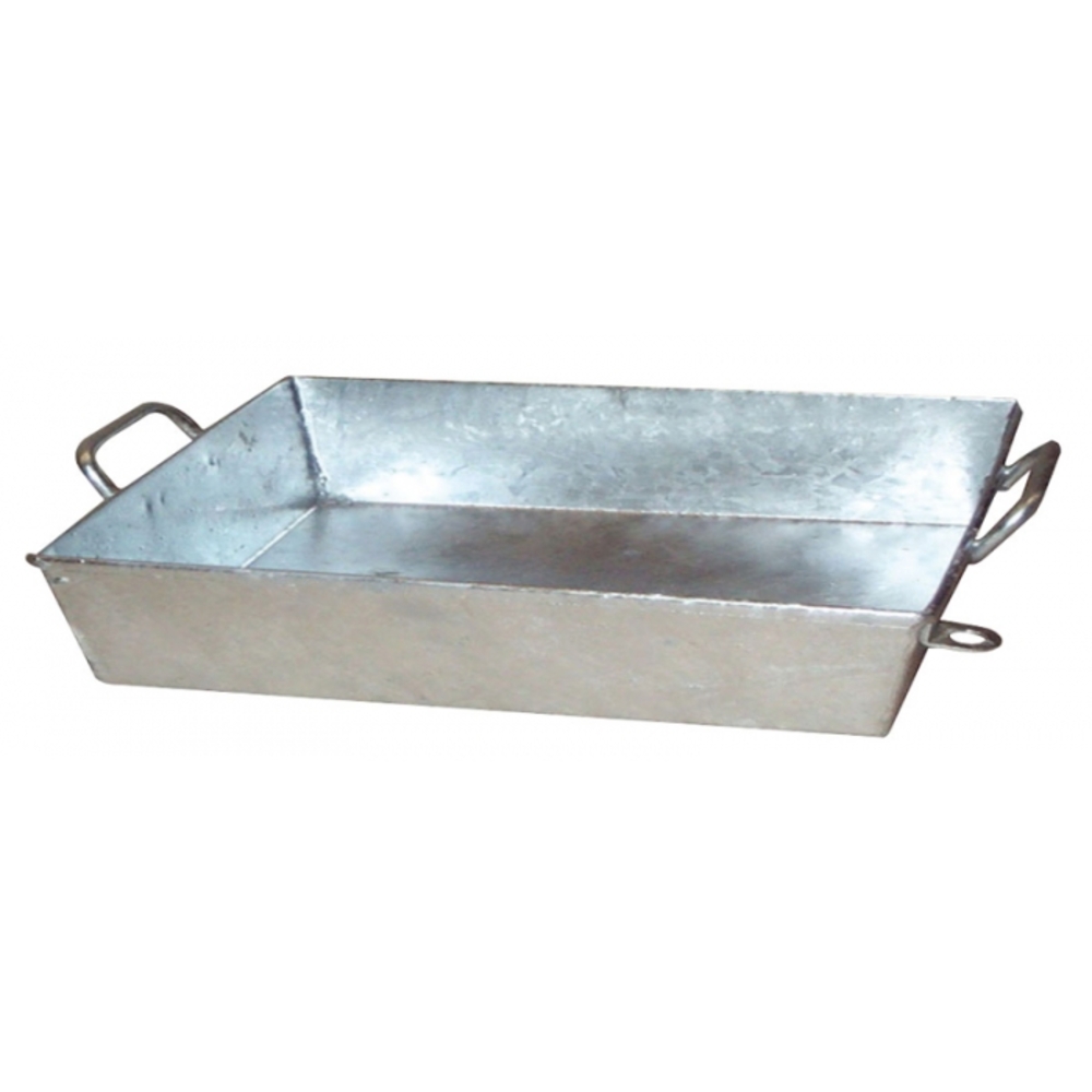 CHAUFFE GAMELLE GALVANISÉ SORI AVEC 2 POIGNÉES 600 X 400 X 100 - CG600