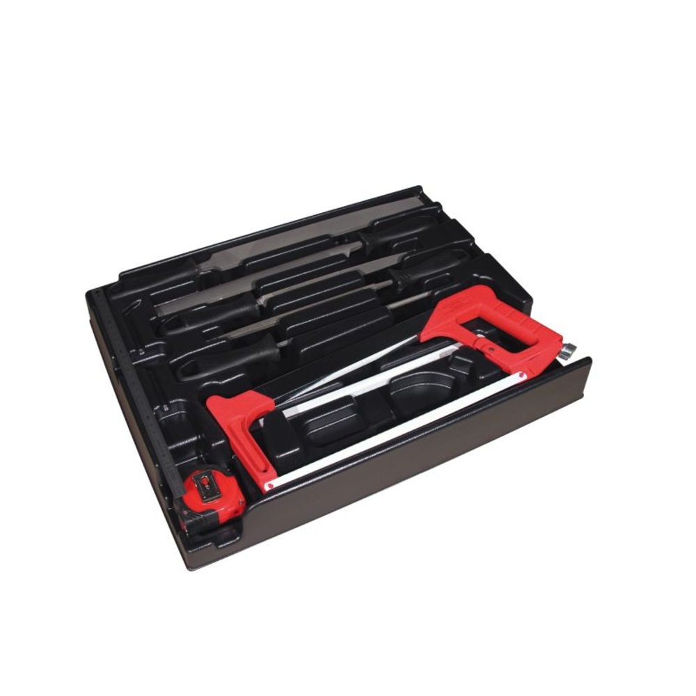 MODULE THERMOFORMÉ SORI 380X480X60 POUR 1 SCIE ET LIMES -SOM012