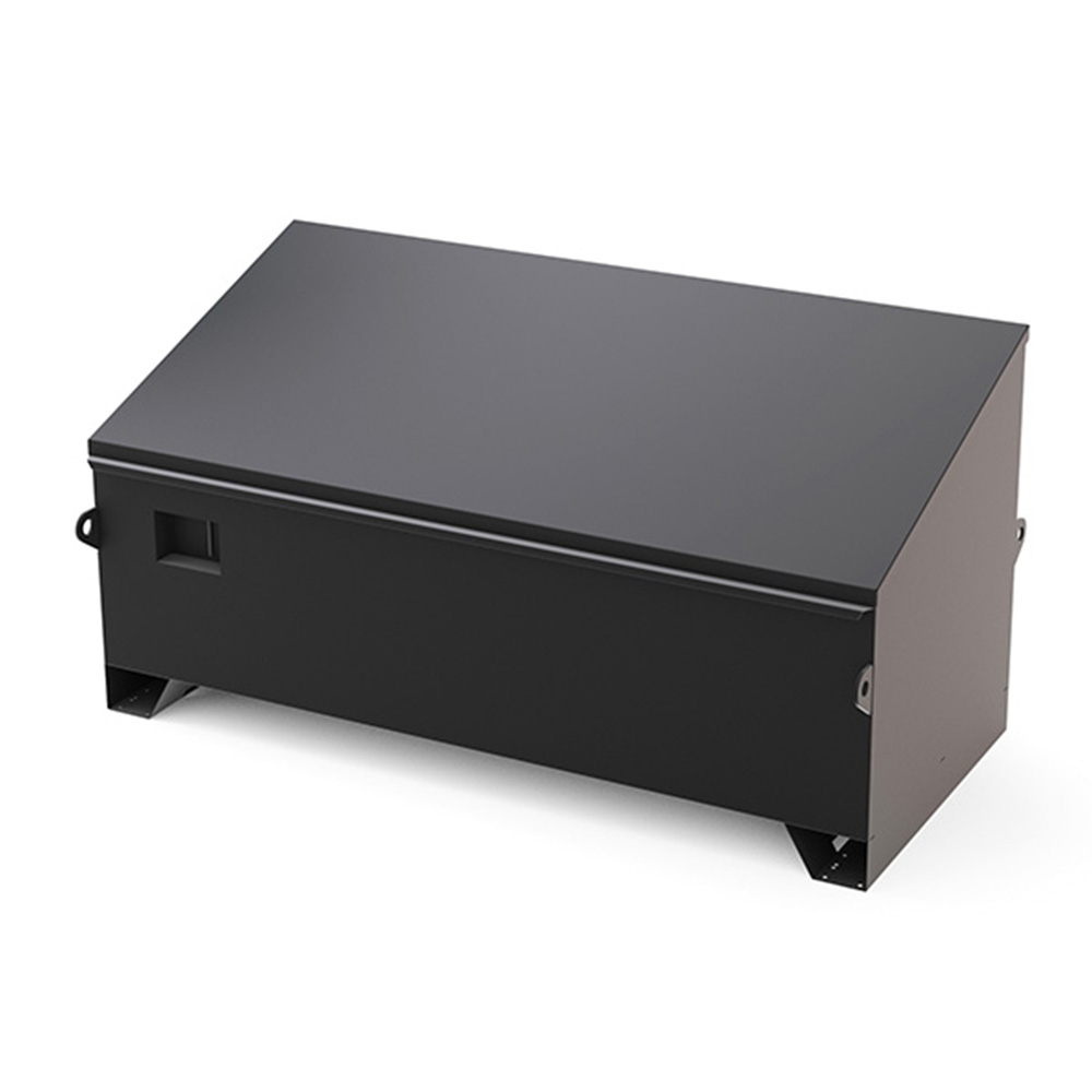 COFFRE TRAVAUX PUBLICS 1050L SORI - DIMENSIONS 1920 x 860 x 670/975 GRIS - TP2