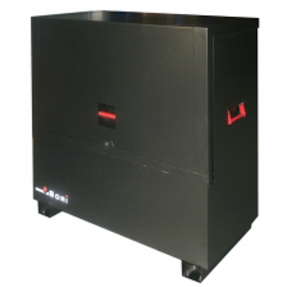 COFFRE SÉCURISÉ SORI NOIR AVEC PIEDS TRAVAUX PUBLIC DIM.1428X600X1275 - TPS1428