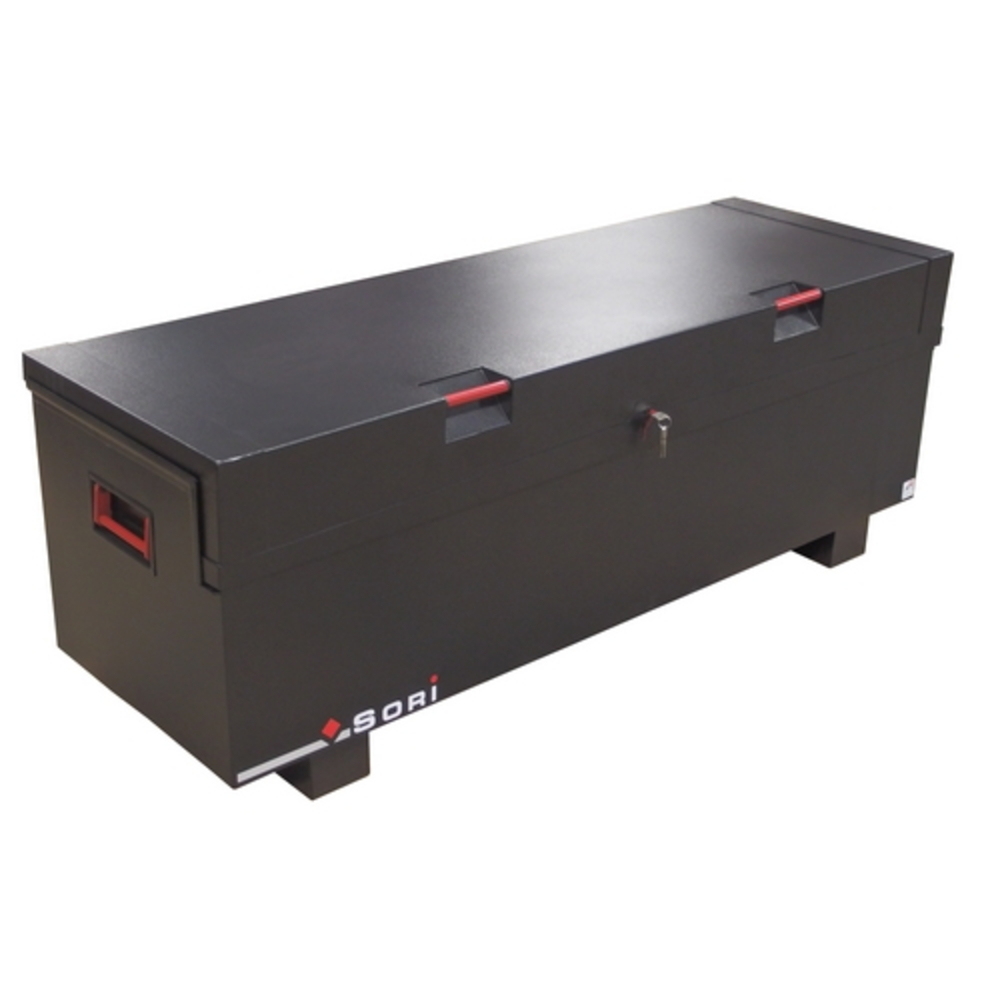 COFFRE SÉCURISÉ SORI NOIR AVEC PIEDS TRAVAUX PUBLIC DIM.1800X600X625 - TPS1800