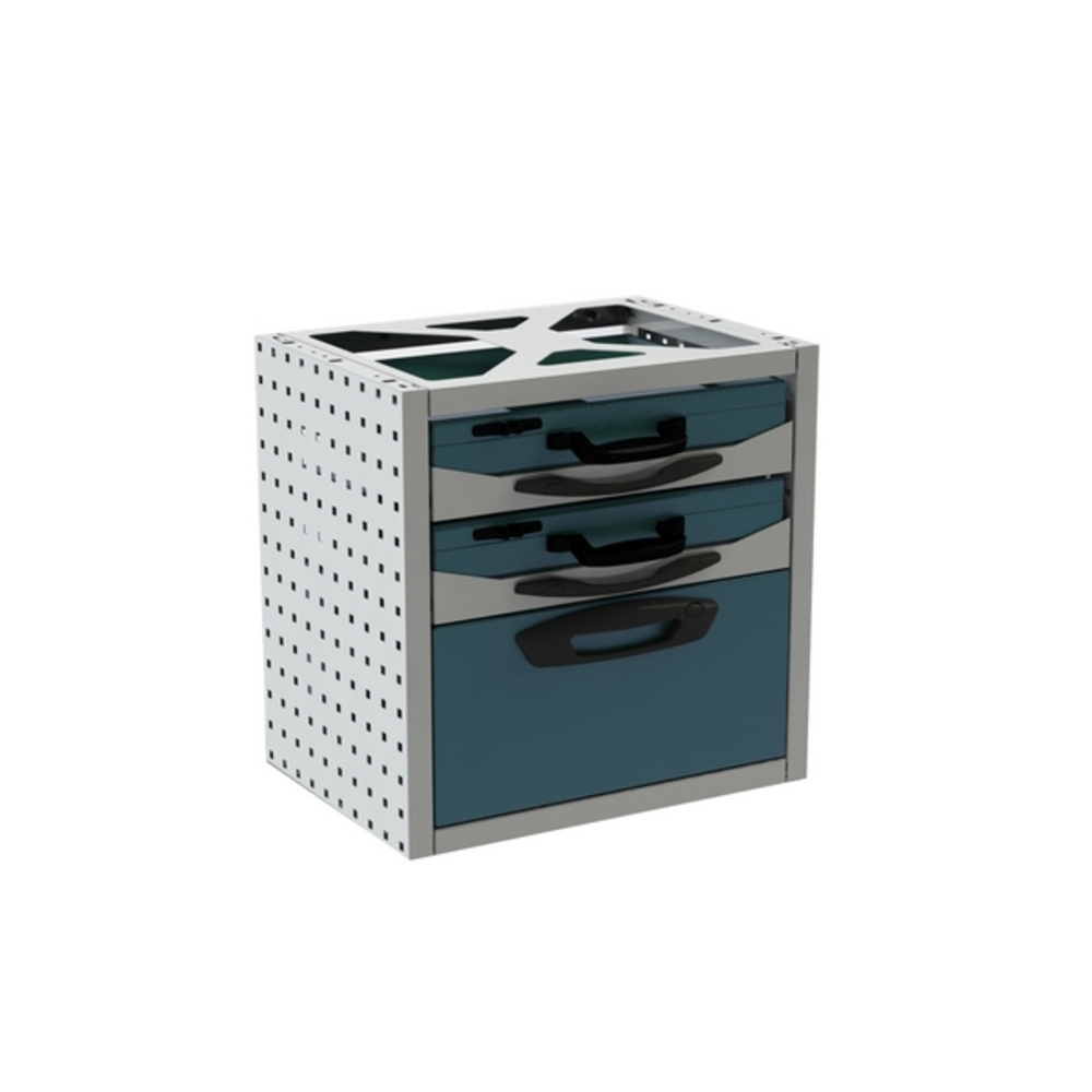 Kit 2 coffrets + 1 tiroir SORI-VB54-2C1T