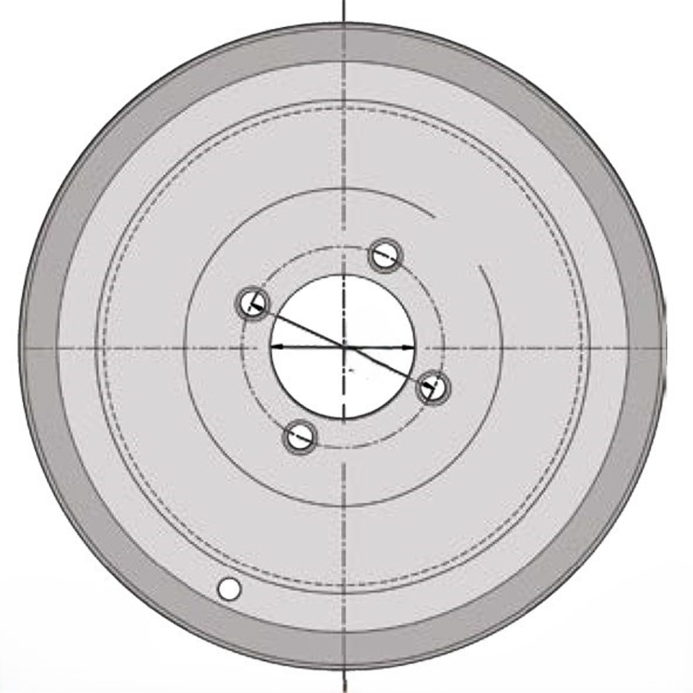 Jante 4.50J13 4/0 85x130 S14 670K 9006P1 - SONAMIA - R000015