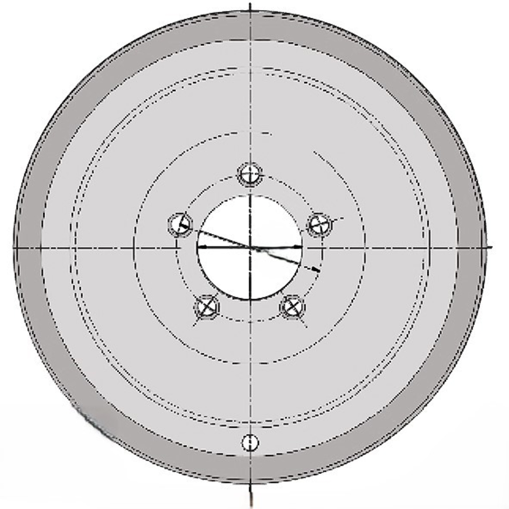 Jante basse creuse 10.50x12 5/0 94x140 25 - 40 km/h div - R000689