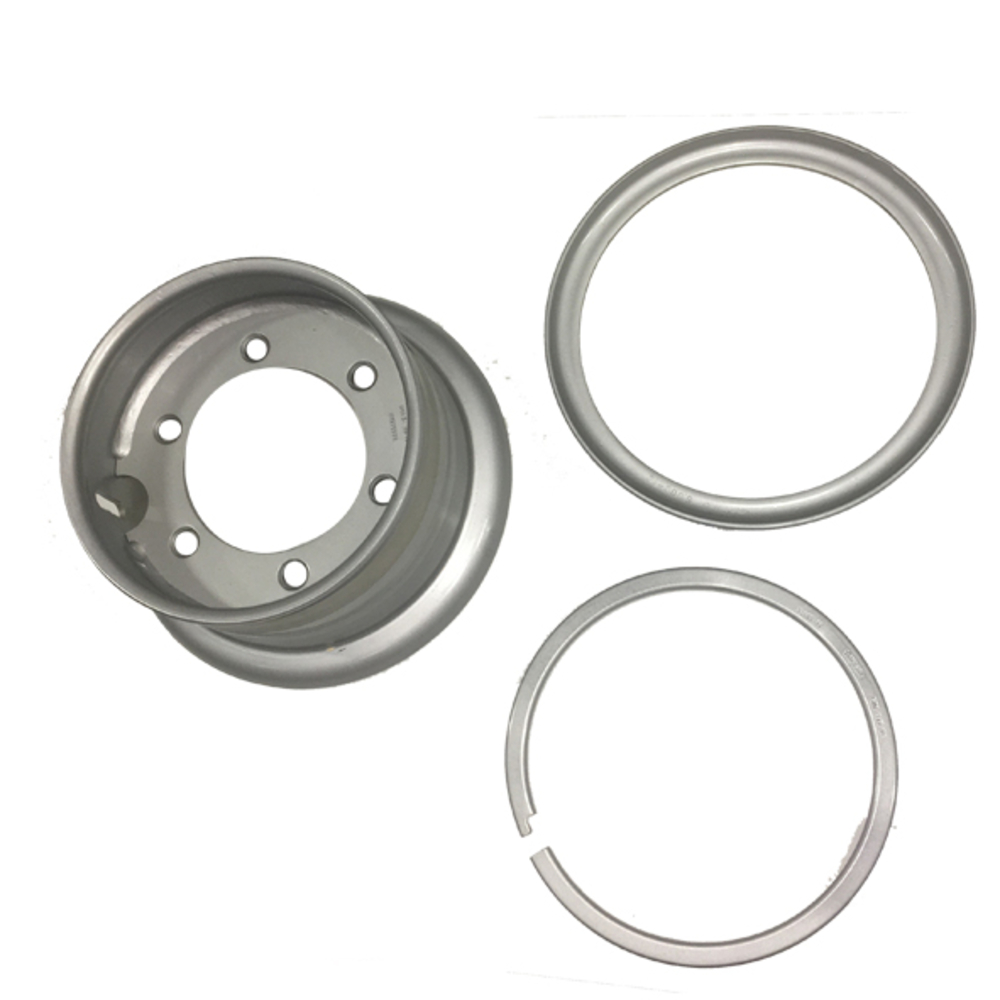 Roue complète JC 5.00S12 6/0 161x205D A2 6.8/9 9006P2 - SONAMIA - S000620