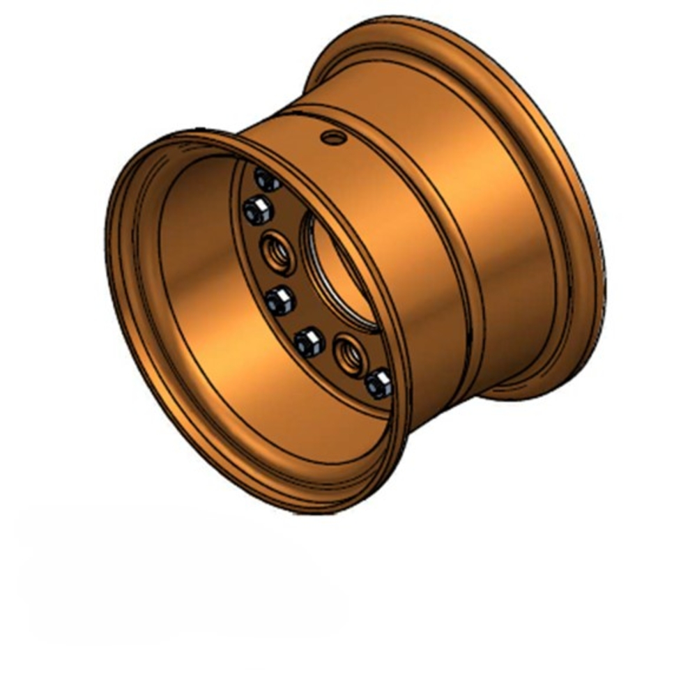 Roue boulonnées JB 4.00E9 TT 4/8 85x130N G1 4N8 +4 3002P2 PLAQ SP - SONAMIA - S000689