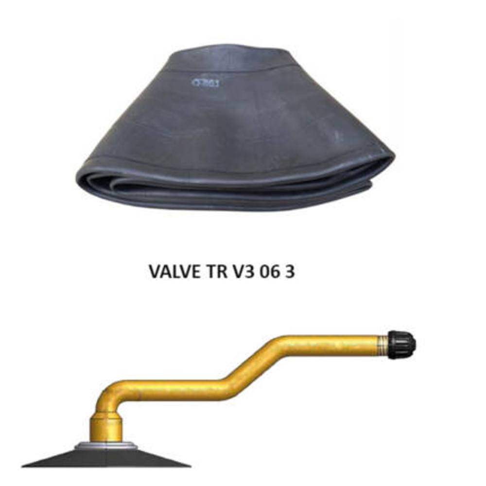 Chambre à air D12.5/15 L23x60+13+40 9.00x16 V3.06.3 DEVISSABLE VRAC - SONAIR - S002351