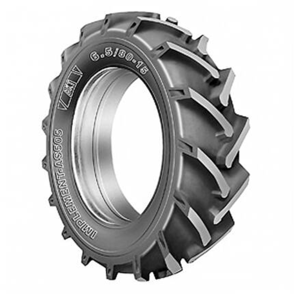 Pneu agricole inferieur a 24 pouces AS505 6.50/80x15 TL8 104/92A6 - BKT - S010324