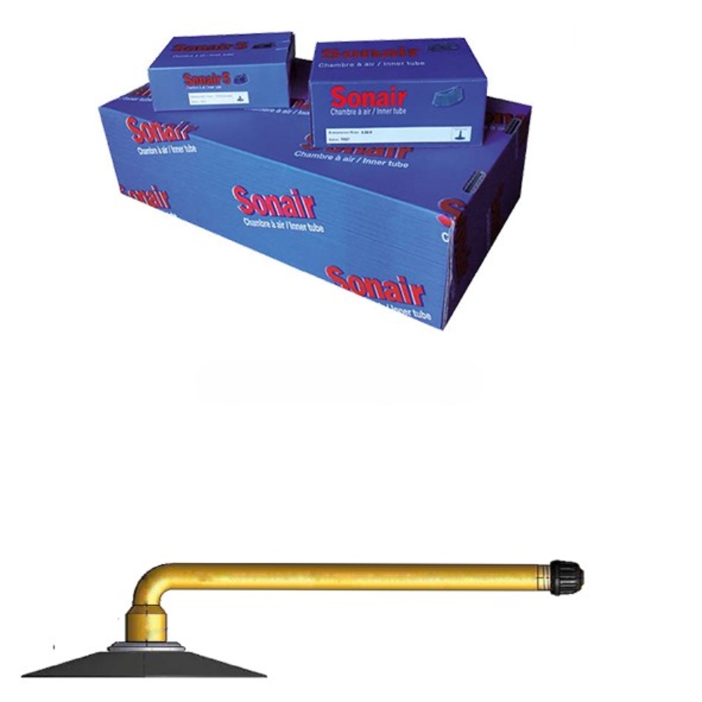 Chambre a air 6.50x10 v3-02-19 bi devissable sonair - S011896