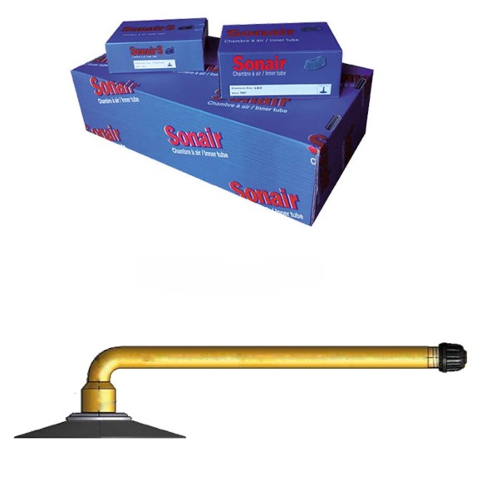 Chambre a air 6.50x20 v3-02-20 bi devissable sonair - S011905