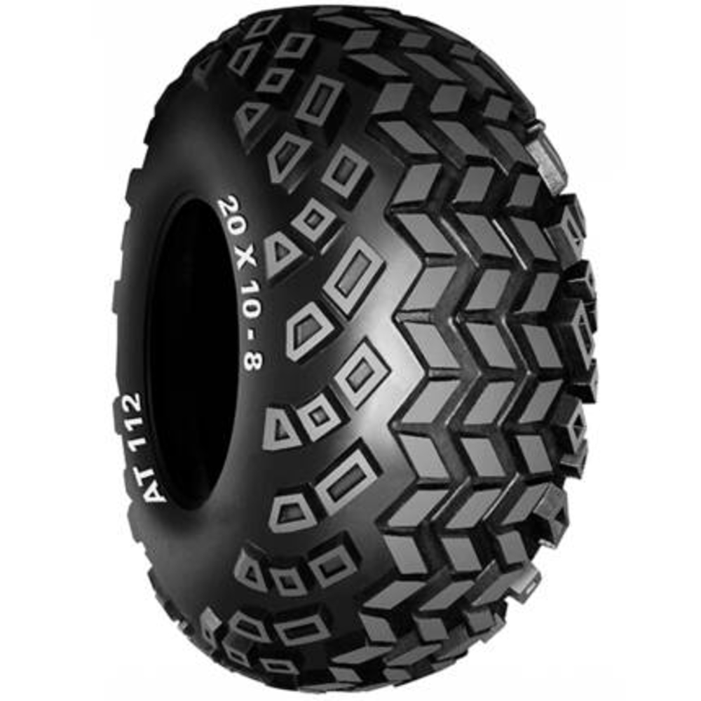 Pneu quad non homologué route AT112 20/10.00x10 TL4 - BKT - S012110