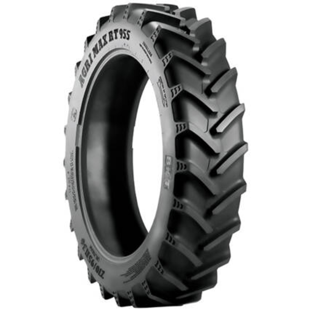 Pneu agricole superieur a 24 pouces AGRIMAX RT955 210/95R44 TL 120A8/B - BKT - S016953