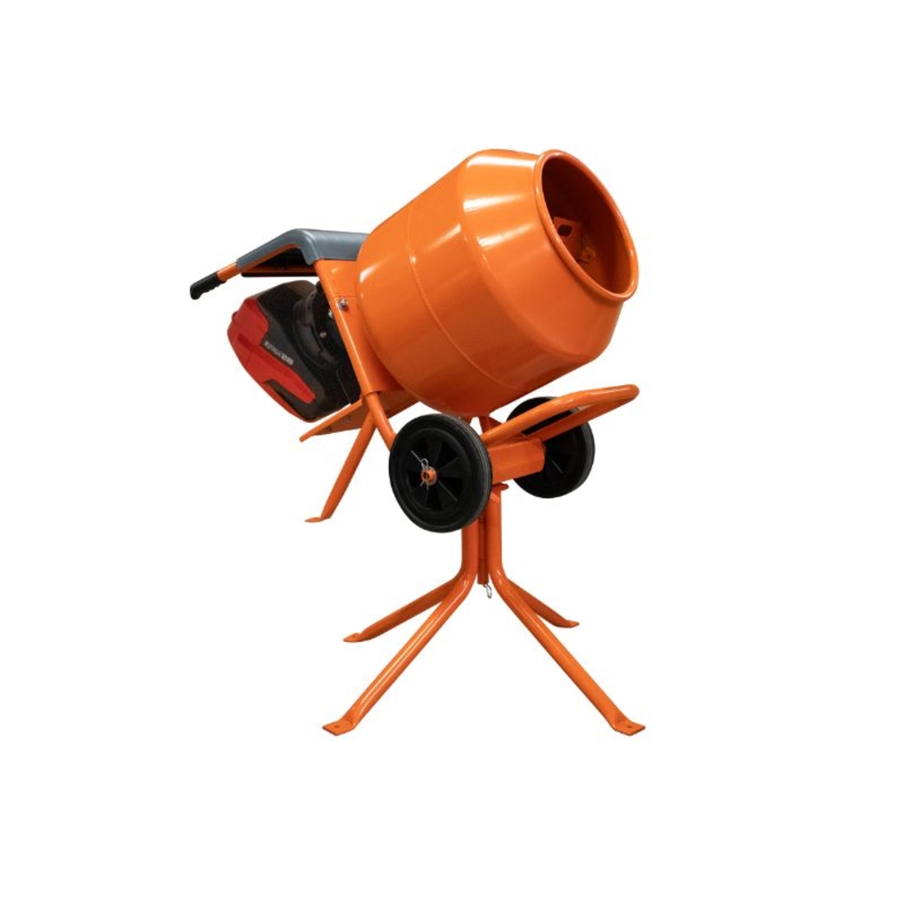 Bétonnière FAST MIX 150 BL avec 2 batteries 2,5A et chargeur simple - SIRL - B.14520.1106