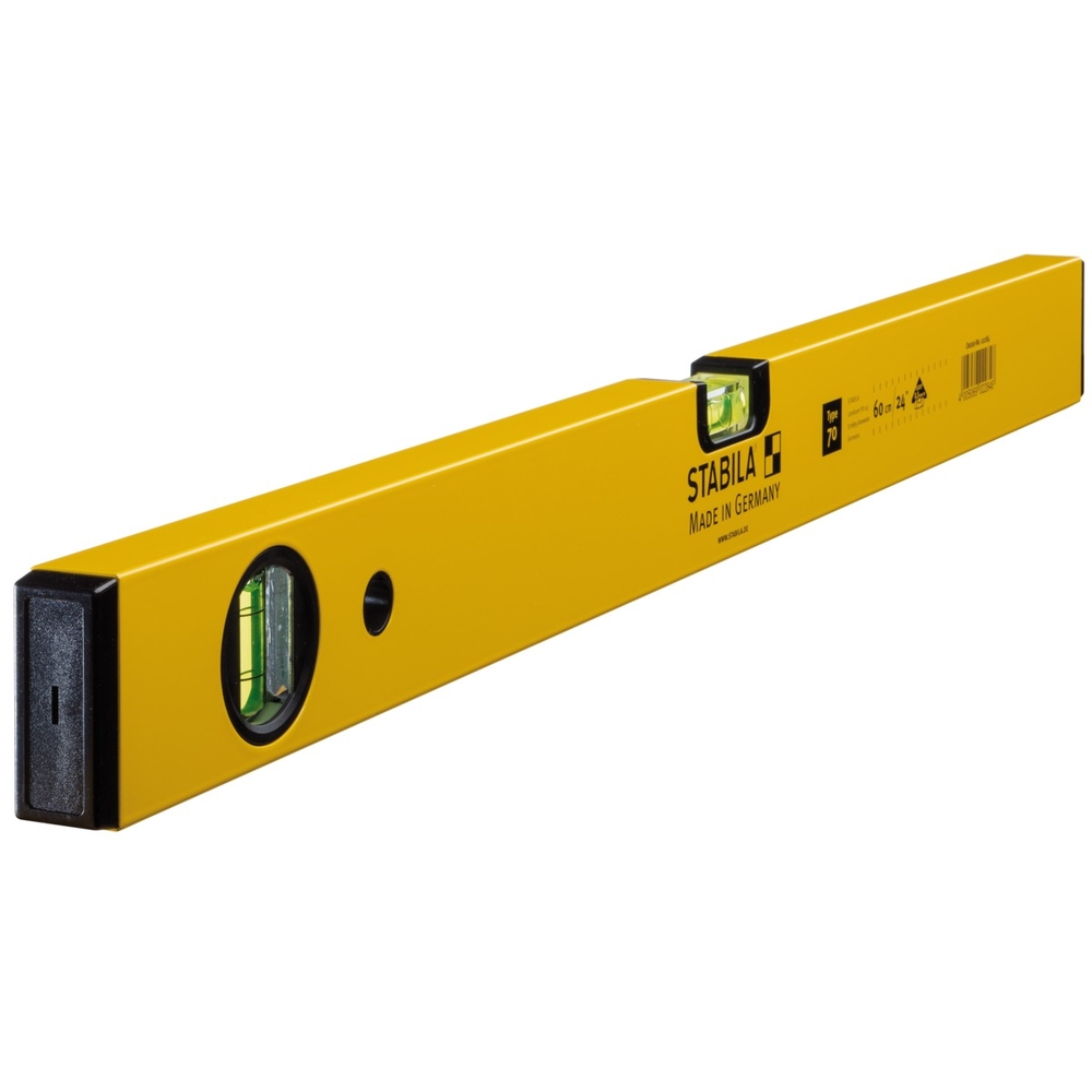 Niveau à bulle STABILA Type 70, 60 cm - 02284