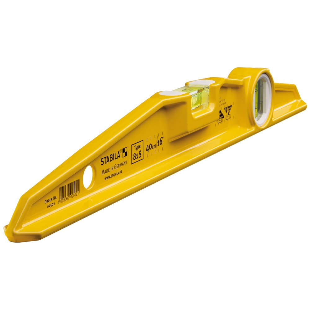 Niveau à bulle STABILA Type 81 S, 40 cm - 02502