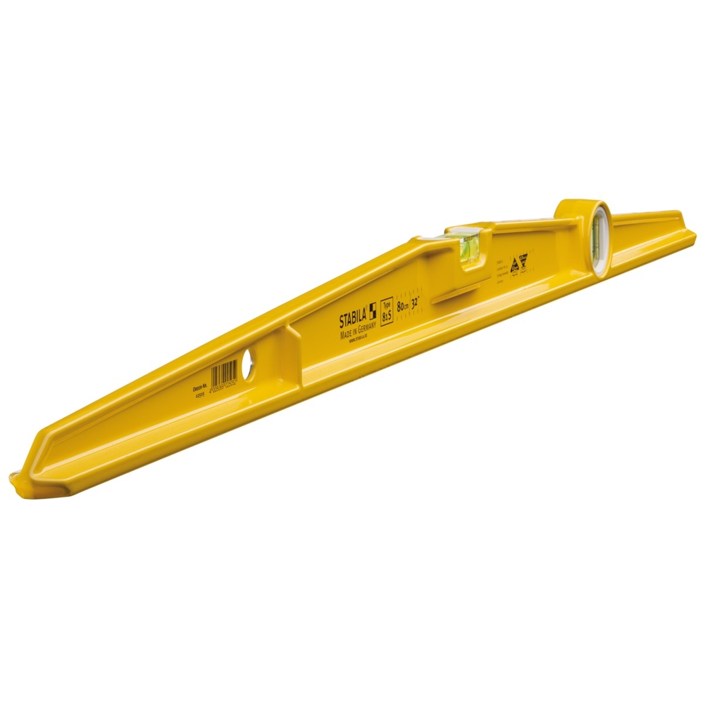Niveau à bulle STABILA Type 81 S, 80 cm - 02505