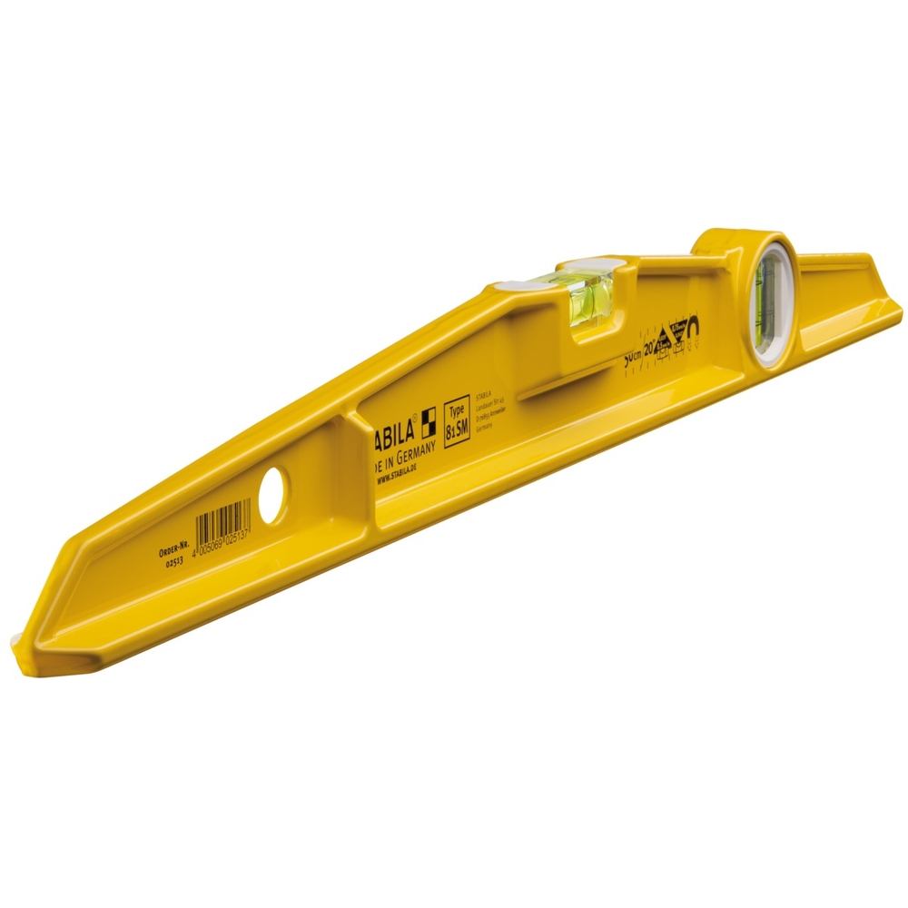 Niveau à bulle STABILA Type 81 SM, 50 cm, avec système d’aimants - 02513