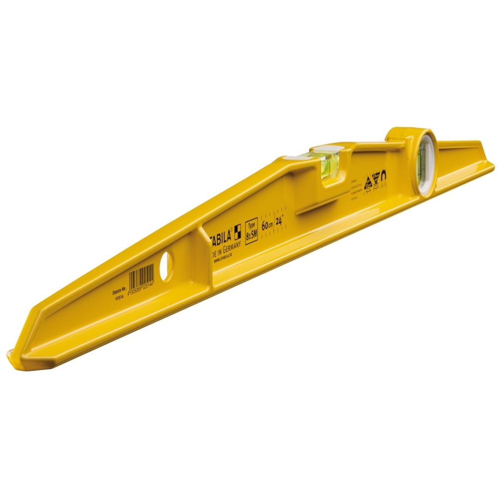 Niveau à bulle STABILA Type 81 SM, 60 cm, avec système d’aimants - 02514