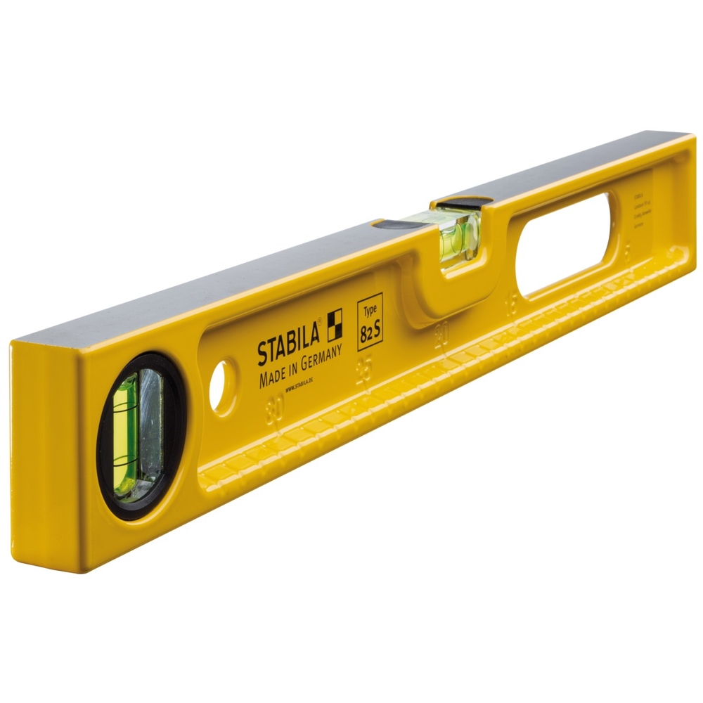 Niveau à bulle STABILA Type 82 S, 40 cm, graduation résistante à l’usure - 02593