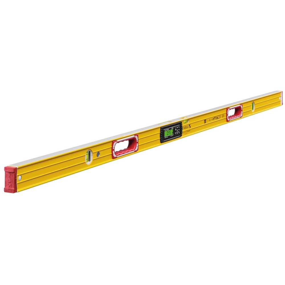 Niveau à bulle électronique STABILA TECH 196 electronic IP 65, 183 cm, avec 2 affichages numériques - 17706