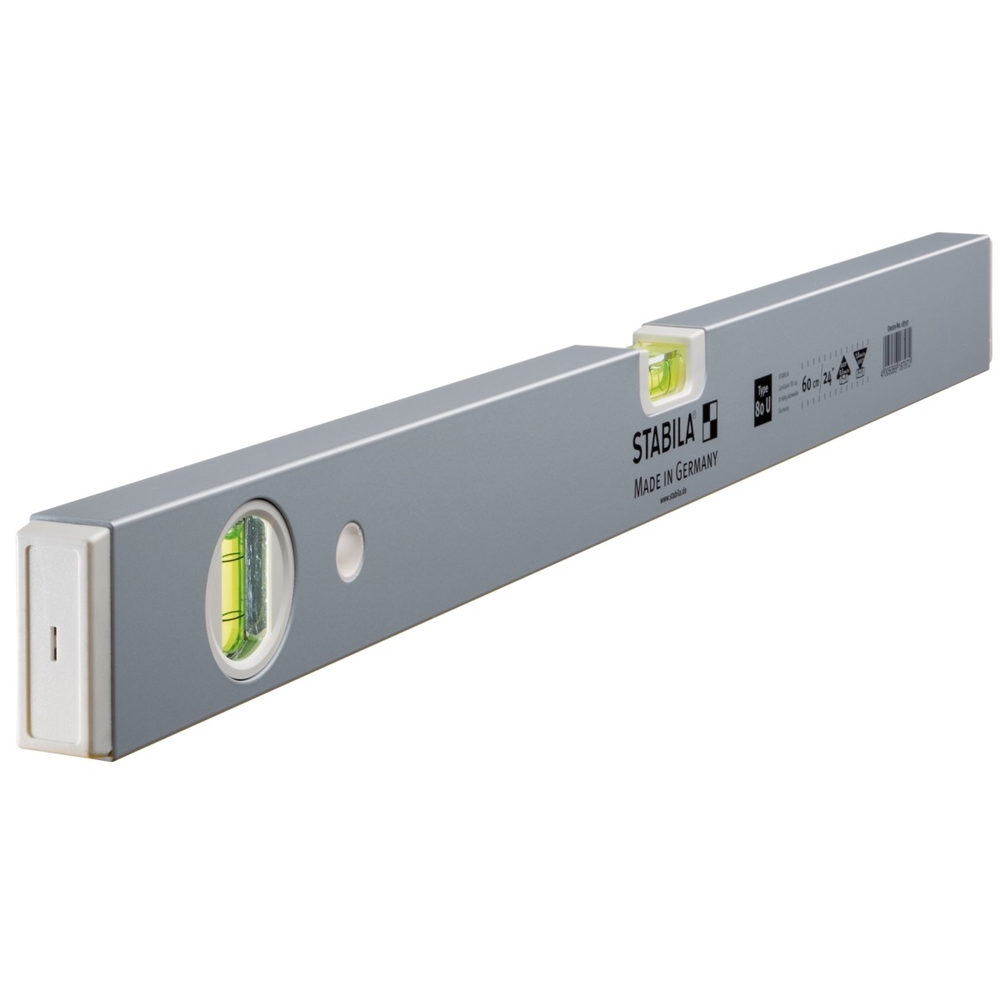 Niveau à bulle STABILA Type 80 U, 60 cm - 18797