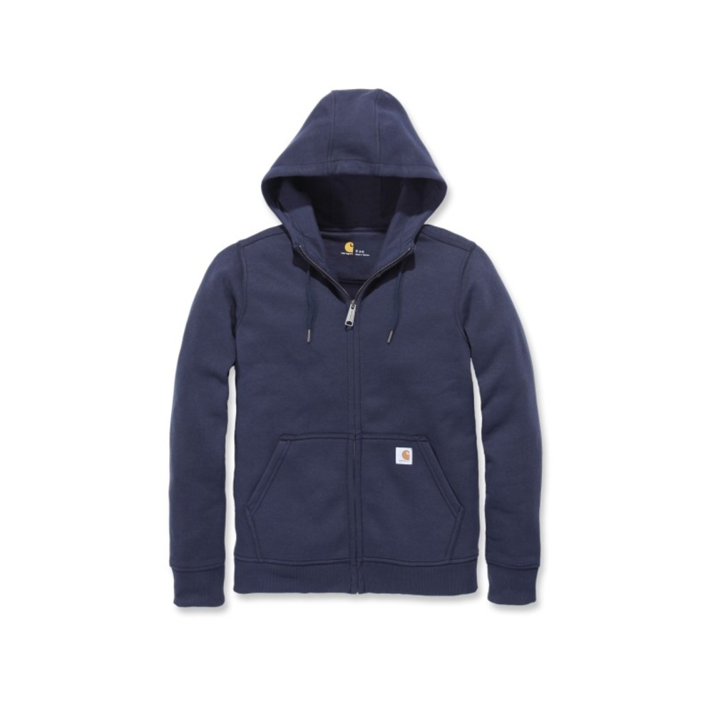 Sweat Femme CLARKSBURG ZIP Bleu - 412 - CARHARTT - 102788