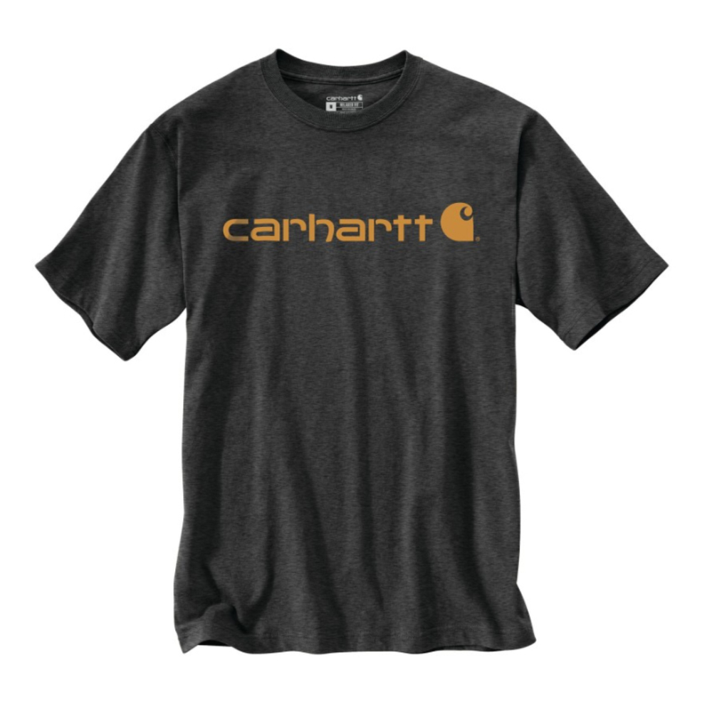 T-shirt Core Logo Manches Courtes Gris CRH - CARHARTT - 103361