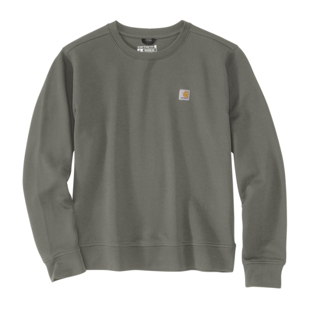 Sweat Femme FRENCH TERRY Col ras du cou Vert DOV - CARHARTT - 106179