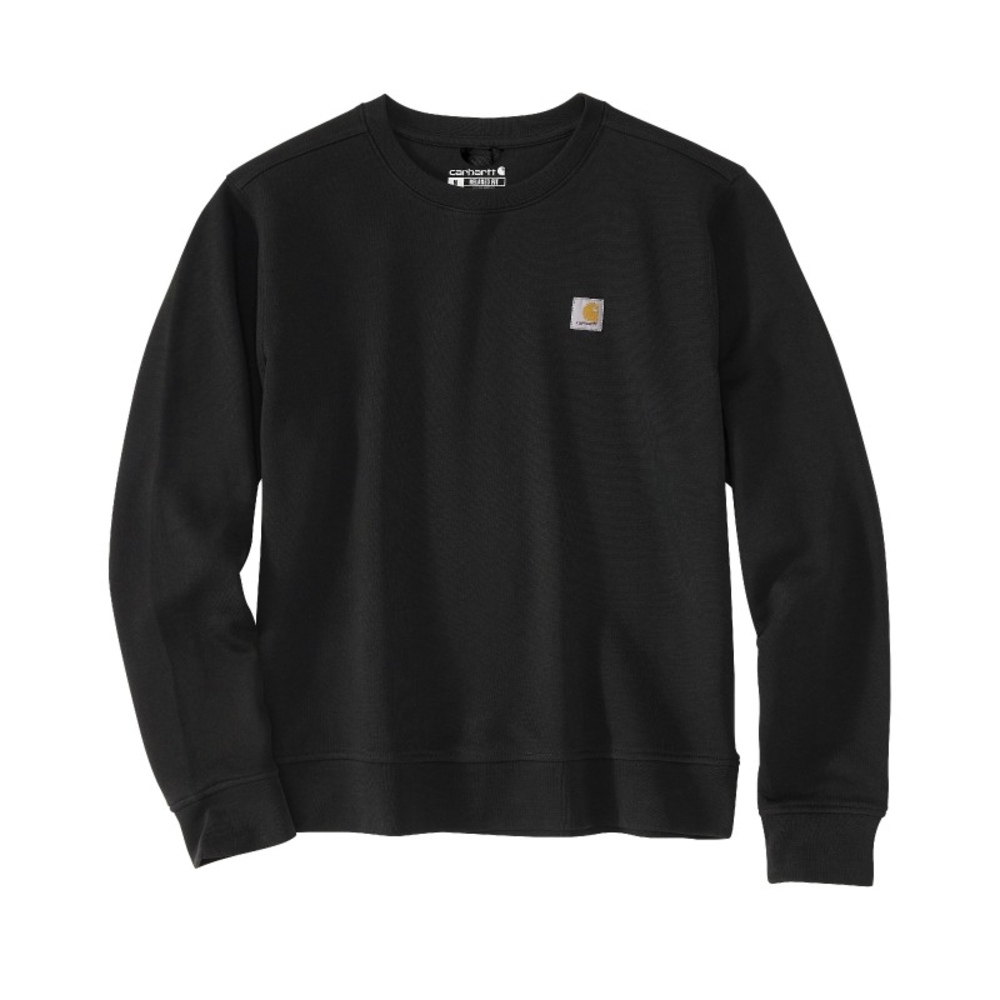 Sweat Femme Col rond French Terry Noir - N04 - CARHARTT - 106179