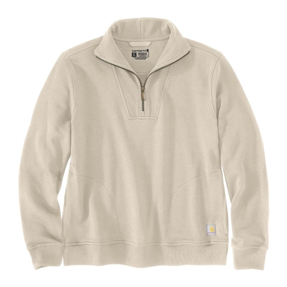 Sweat Femme DEMI-ZIP Blanc - A16 - CARHARTT - 106451