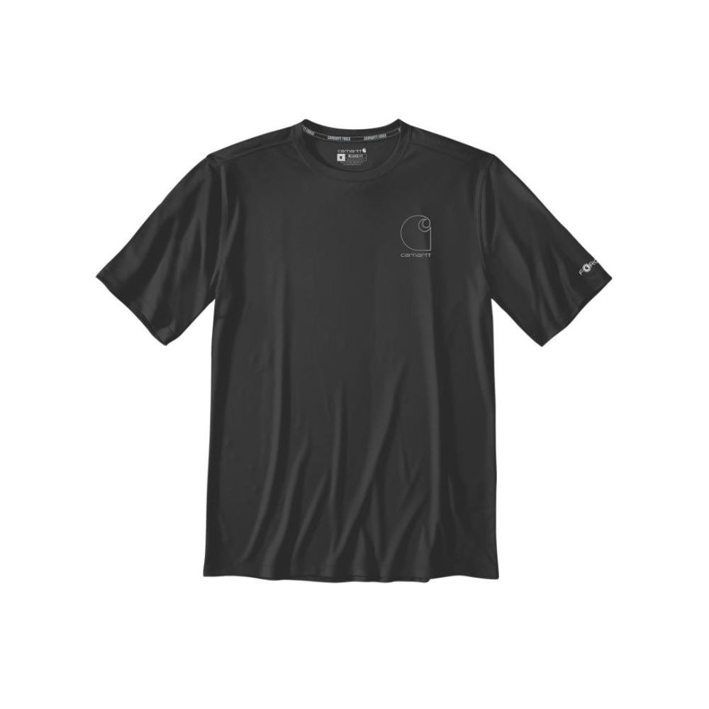 T-shirt Force Sun Defender Manches Courtes - Noir N04 - CARHARTT - 107182