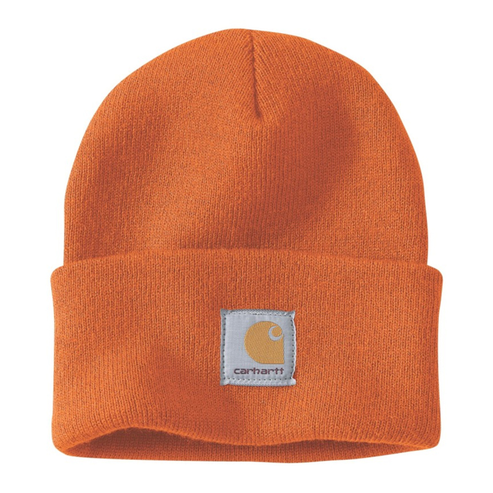 Bonnet ACRYLIC WATCH - Orange Q65 - CARHARTT - A18