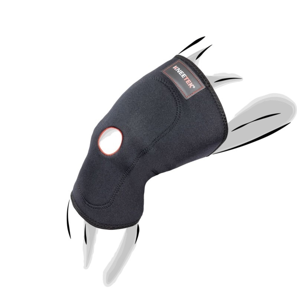 Orthèse pour genou Taille L - Noir BLK - KNEETEK - 9050