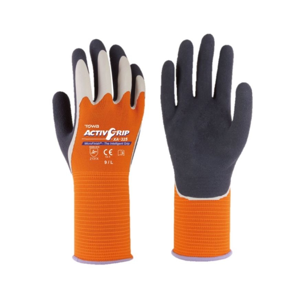 Gants de protection ActivGrip XA - Orange ORG - TOWA - AG325
