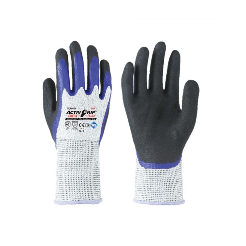 Gant Activ Grip Omega Plus - Blanc WHT - TOWA - AG541